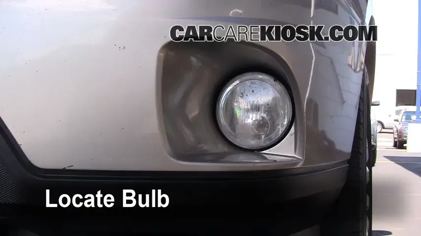 2005 Buick Rendezvous CX 3.4L V6 Lights Fog Light (replace bulb)